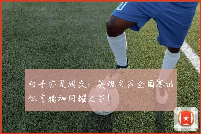 对手亦是朋友，英魂之刃全国赛的体育精神闪耀光芒！